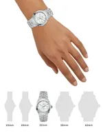 Link Stainless Steel Bracelet Watch