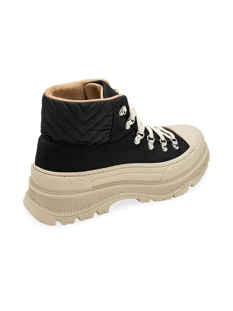 Fiona Canvas Hiking Boots