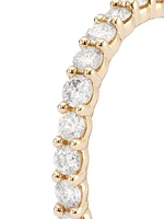 14K Yellow Gold & 1 TCW Diamond Eternity Band