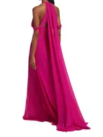 Elvelyne Halter Gown