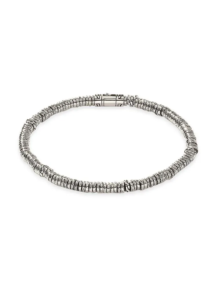 Chain Classic Sterling Silver Bead Bracelet