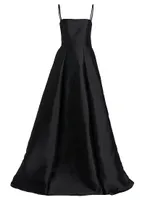 Diane Sleeveless Fit & Flare Gown