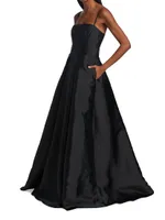 Diane Sleeveless Fit & Flare Gown