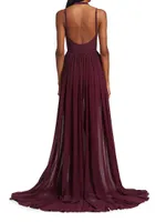 Briele Body-Con Layered Gown