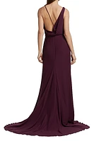 Antoinette Draped Gown