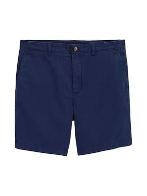 Island Cotton-Blend Shorts