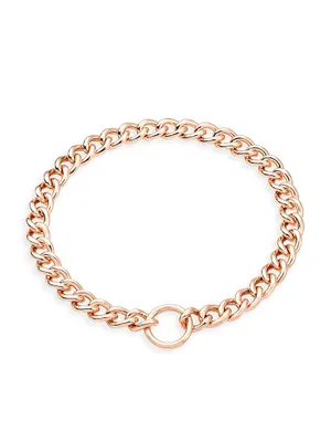 Catene 18K Rose Gold Curb Chain Necklace