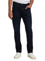 Everett Stretch Slim-Straight Jeans