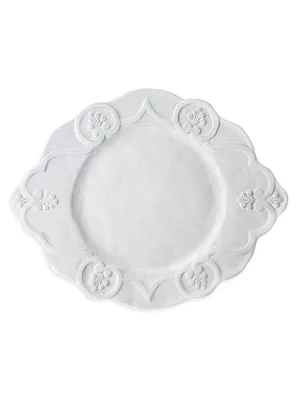 Bella Bianca Scalloped Charger