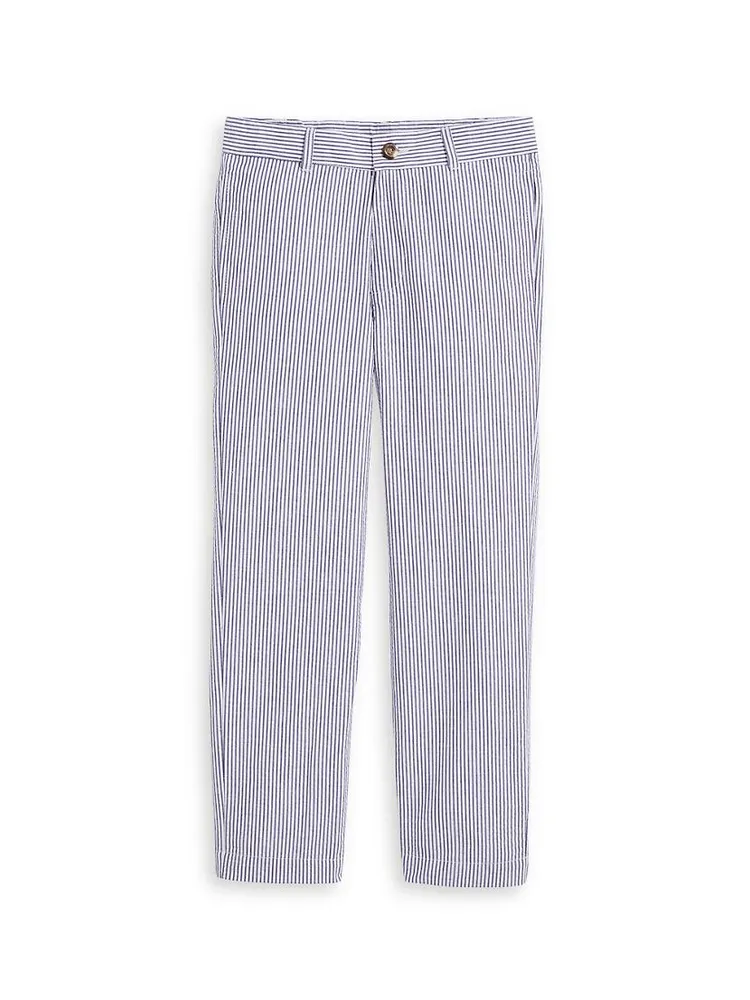 Little Boy's & Striped Suiting Pants