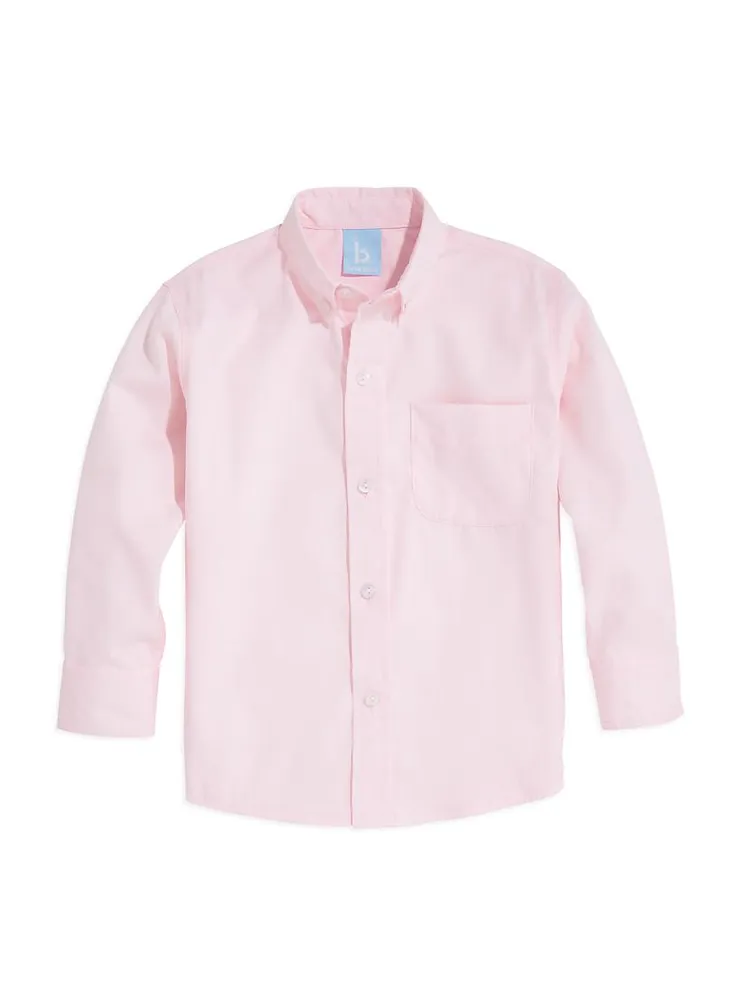 Little Boy's & Poplin Button-Down Shirt