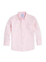 Little Boy's & Poplin Button-Down Shirt