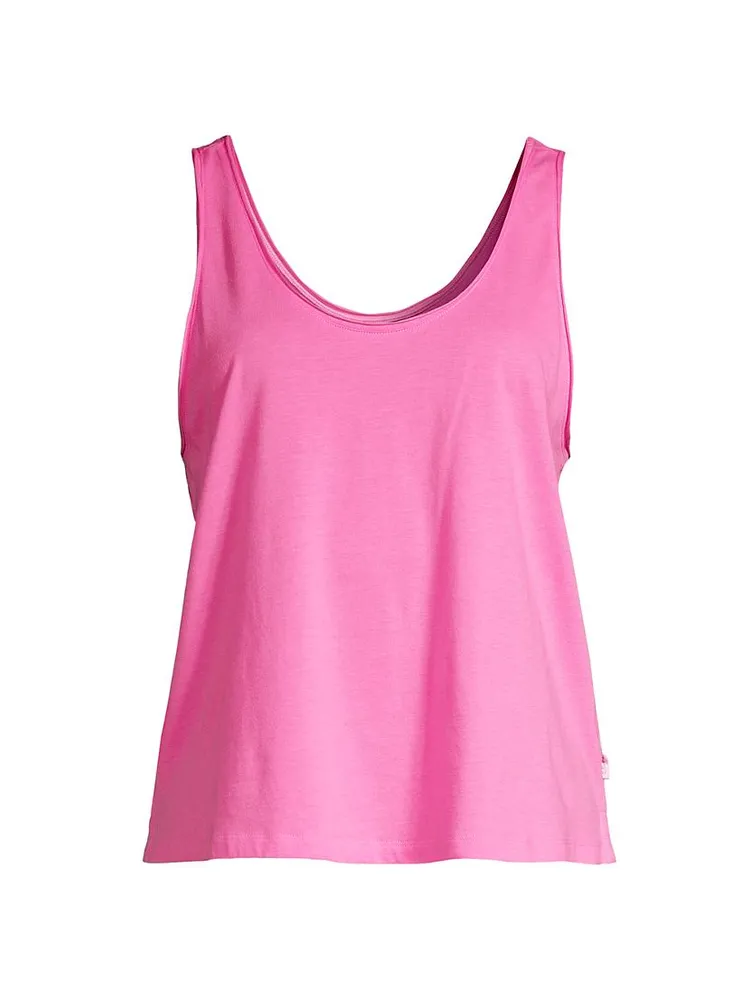 Coralynn Cotton-Blend Tank