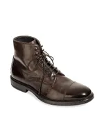 Burkett Leather Ankle Boots