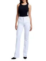 Ruth High-Waisted Straight Jeans