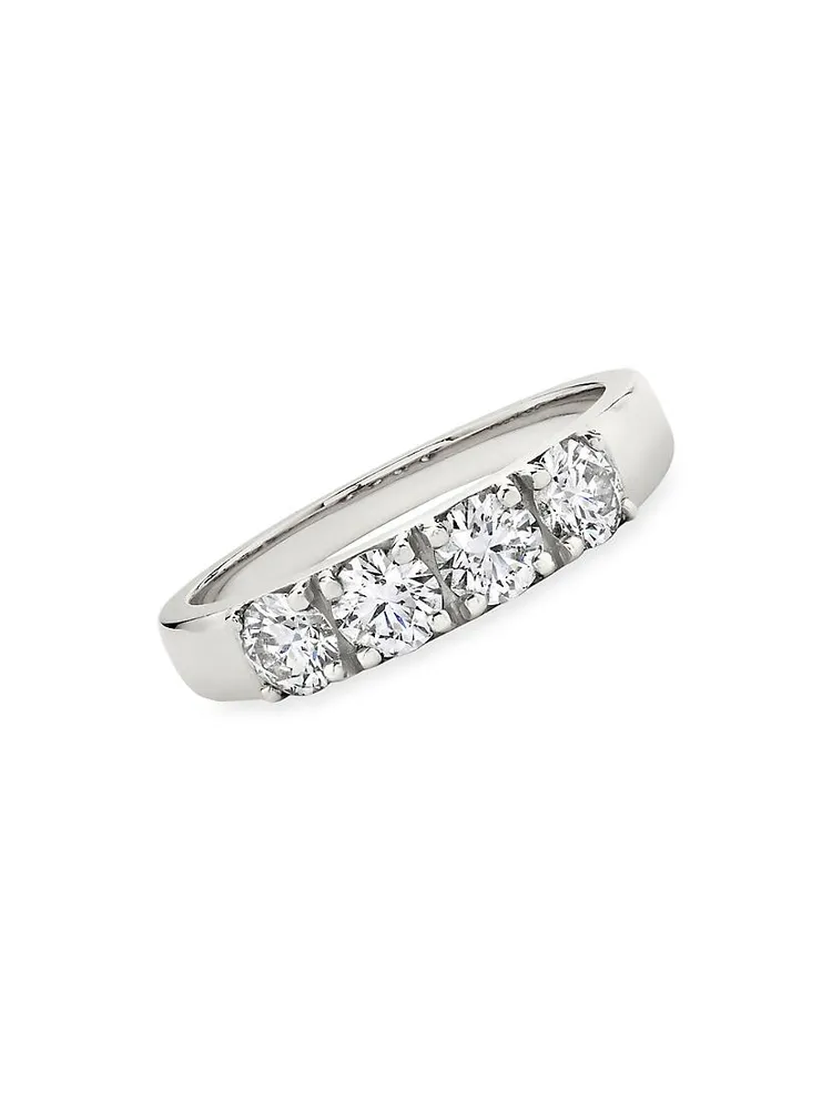 Tetrad 14K Gold & Round 1.00 TCW Lab-Grown Diamond Ring