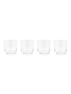 Taos Double Old Fashioned 4-Piece Glass Set