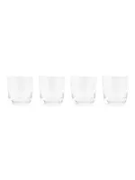 Taos Double Old Fashioned 4-Piece Glass Set