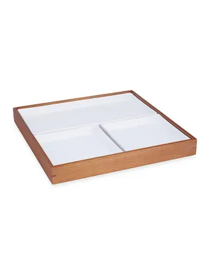 Duets Porcelain & Wood Bento Box