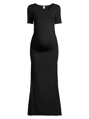 Hugo Jersey Maternity Maxi Dress