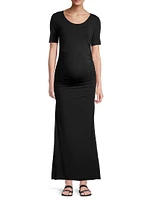 Hugo Jersey Maternity Maxi Dress