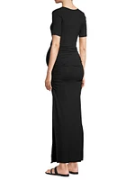 Hugo Jersey Maternity Maxi Dress