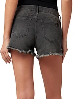 The Ozzie 4" Maternity Stretch Jean Shorts