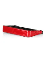 Loubila Patent Leather Pouch-On-Chain