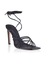 Sirena Leather Wrap Sandals