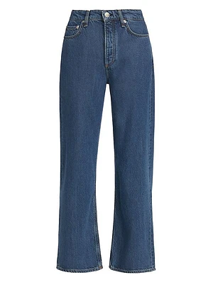 Logan Mid-Rise Featherweight Wide-Leg Jeans