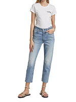 Nina High-Rise Ankle Cigarette Jeans