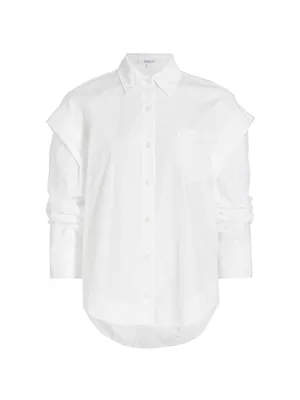 Marley Ruched Sleeve Shirt