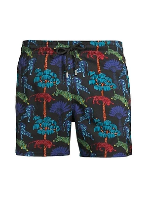 Tiger Leap Graphic Swim Shorts