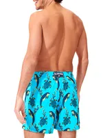 2000 Vie Aquatique Embroidered Swim Trunks