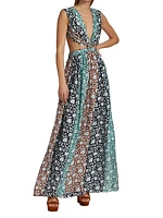 Reya Cut-Out Maxi Dress