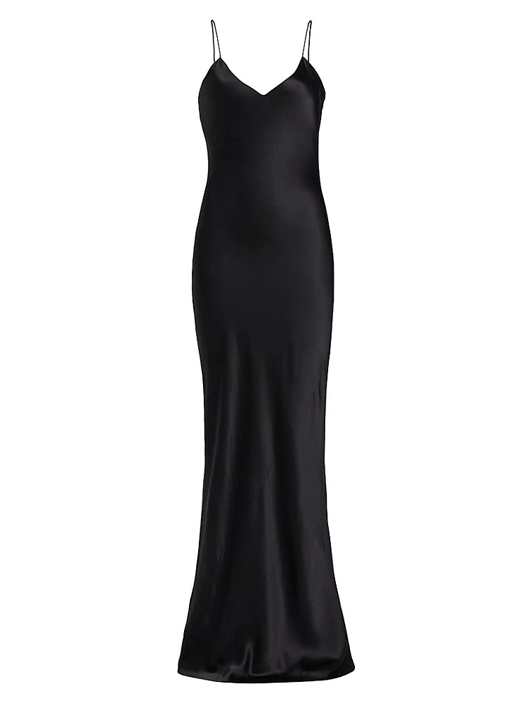 Cami Silk Charmeuse Gown