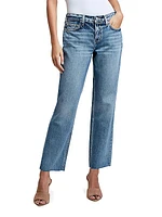 Milana High-Rise Stovepipe Jeans