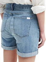 Mid-Rise Jean Short