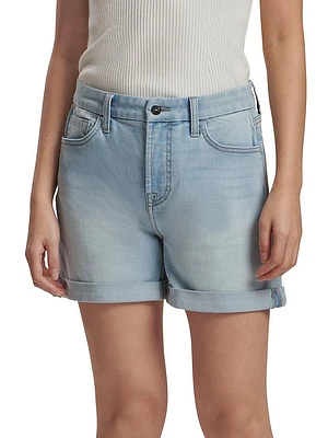 Mid-Rise Jean Shorts