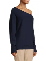 Cashmere Off-The-Shoulder Top