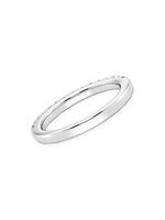 14K White Gold & TCW Lab-Grown Diamond Band