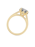 14K Gold & TCW Lab-Grown Diamond Solitaire Engagement Ring