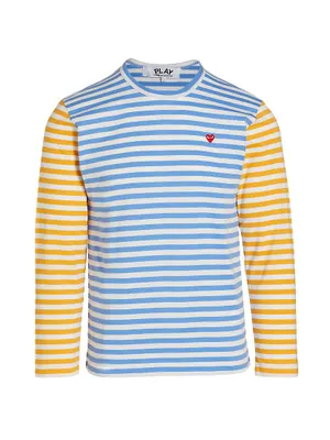 Multicolor Striped Long-Sleeve Shirt