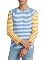 Multicolor Striped Long-Sleeve Shirt