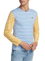 Multicolor Striped Long-Sleeve Shirt