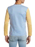 Multicolor Striped Long-Sleeve Shirt