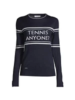 Tennis Anyone Sweater