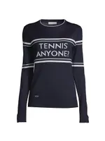 Tennis Anyone Sweater