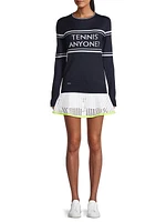 Tennis Anyone Sweater