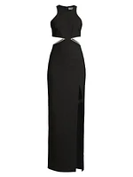 Decker Cut-Out Gown